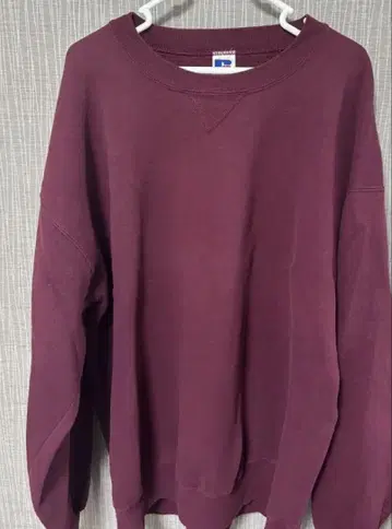 RUSSELL ATHLETIC XXL 버건디 맨투맨