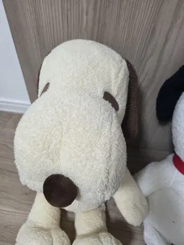 스누피 봉제 인형과 스누피 세트