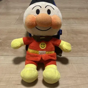 호빵맨 봉제 인형 망토 포함 약 30cm