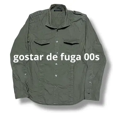 gostar de fuga 밀리터리 셔츠 00s Y2K 아카이브 레어