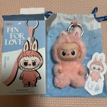 POPMART 러브브 PIN FOR LOVE 봉제 인형 펜던트 U