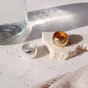 Soierie Bulb 반지 소와리 벌브 반지 silver