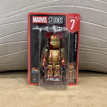 Happy 복권 MARVEL STUDIOS 베어브릭 아이언맨