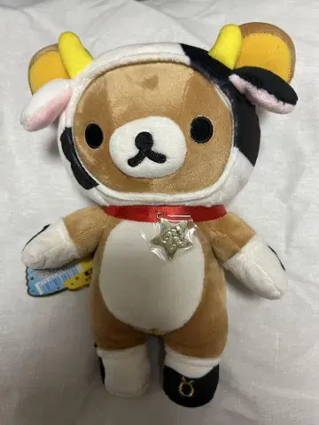 택 포함 리락쿠마 별자리 봉제 인형 황소자리