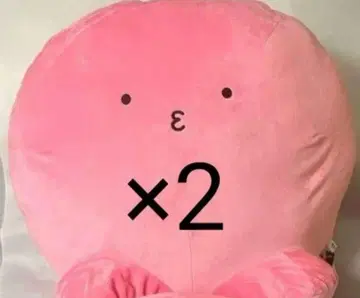 타코피의 원죄 타코피 빅 봉제 인형 2개 세트