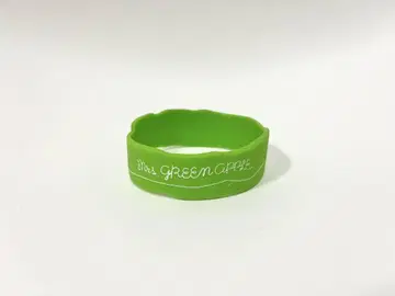 Mrs. GREEN APPLE 러버 밴드 그린 컬러 실리콘제