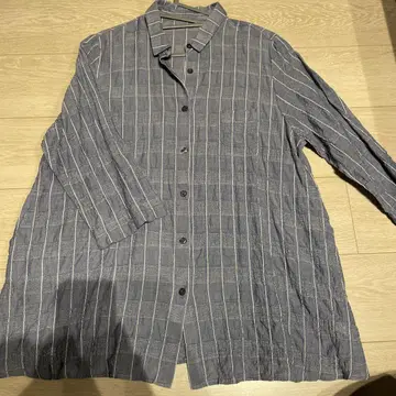 Hush Puppies 칠분 셔츠 블루