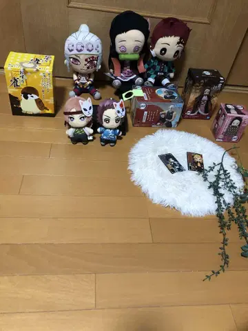 귀멸의 칼날 봉제 인형 피규어 모음 11점