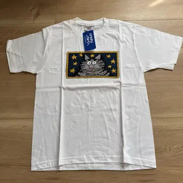 [새상품 미사용] 크레이지 셔츠 CAT PATCH