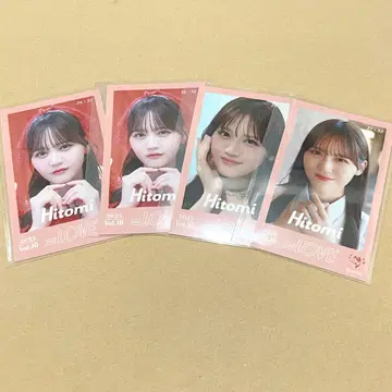 [ 익명 배송 ] 이코럽 타카마츠 히토미 미니 포토 카드