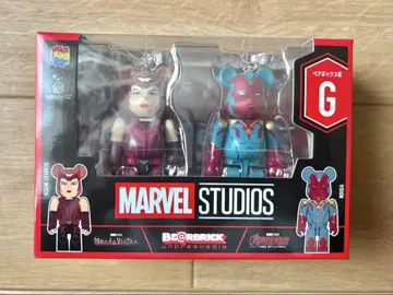 마블 BE@RBRICK 페어 박스상 G 완다 비전