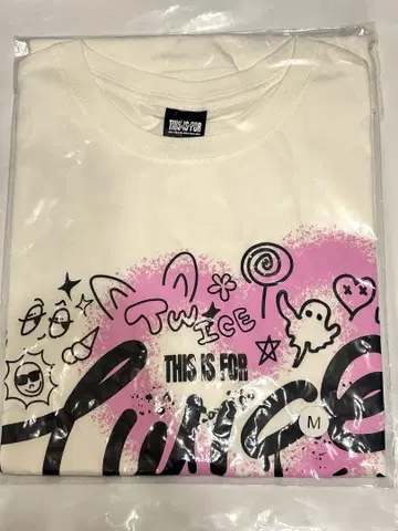 TWICE THIS IS FOR 티셔츠 M 사이즈 화이트