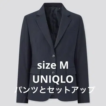 [ UNIQLO ] 스트레치 테일러드 자켓 팬츠 셋업