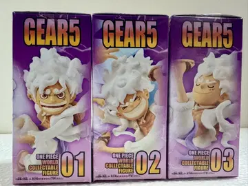 원피스 월드 컬렉션 GEAR5 피규어 3체 세트