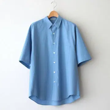 AURALEE WASHED FINX BIG HALF SLEEVE 3