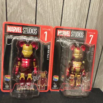 MARVEL Happy 복권 BE@RBRICK 아이언맨