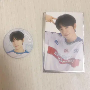 유우시 WISH제 랜트레 캔뱃지 세트