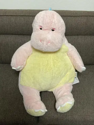 공룡형 봉제 인형 빅 핑크