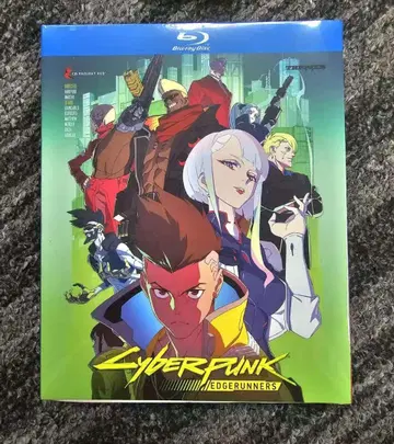 사이버 펑크: 엣지 러너즈 Blu-ray 일본어 더빙 포함