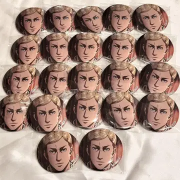 진격의 거인 WIT STUDIO 엘빈 캔뱃지 22점