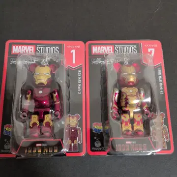 marvel happy 복권 베어브릭 아이언맨