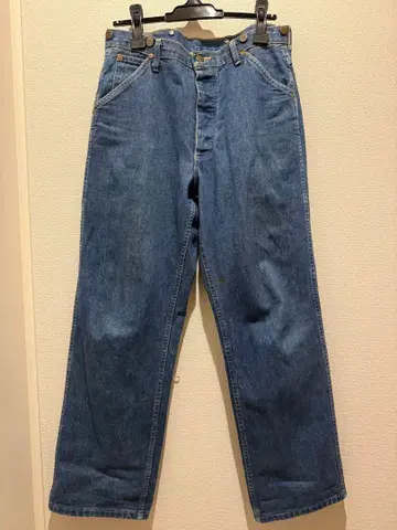 80s USA제 Lee 200-3541 데님 로거 팬츠