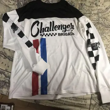 Challenger 긴팔 티셔츠 체커