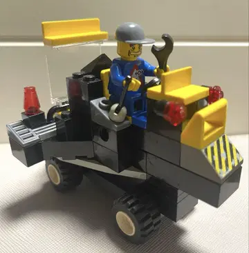 [ 정품 ] LEGO 레고 작업용 자동차 & 작업자 미니 피규어 세트