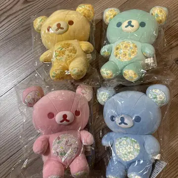 리락쿠마 당신을 생각하는 포근 봉제 인형 마츠야 긴자 세트