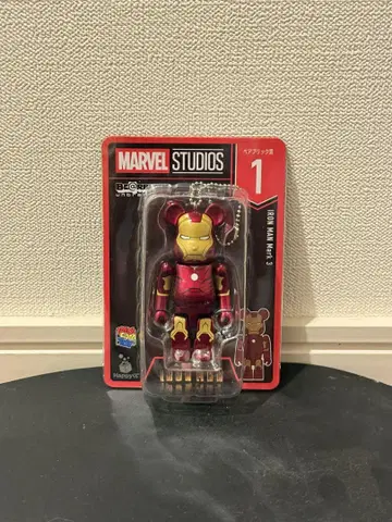 MARVEL 베어브릭 1 아이언맨 마크 3