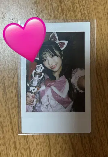 쿠리타 나츠카 생일 폴라로이드