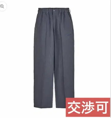 FEELS LINEN SLACKS GRAY 우에스기 슈헤이