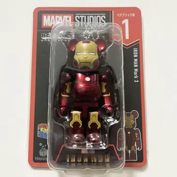 MARVEL Happy 복권 BE@RBRICK 1 IRON MAN