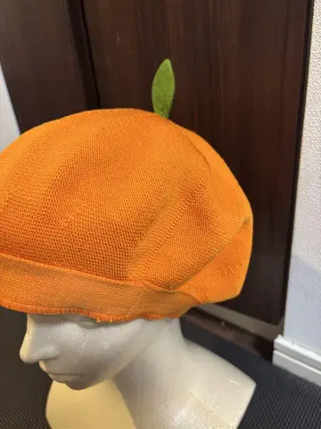 귤 오렌지 베레모
