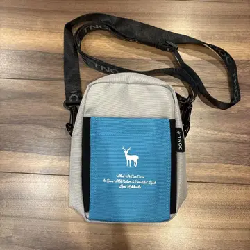 TNOC 메신저 백 숄더백 스카이블루