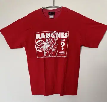 RAMONES 라모 밴딩T셔츠