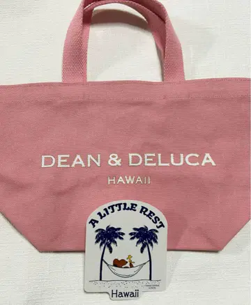 DEAN & DELUCA 하와이 로얄 하와이안 한정판 토트백 S