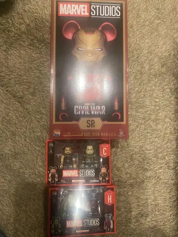 Happy 복권 BE@RBRICK SP상 400% 아이언맨 마크 46