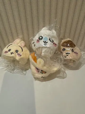 치이카와 (먼작귀) 고양이 모자 4종 가챠가챠 캡슐 토이