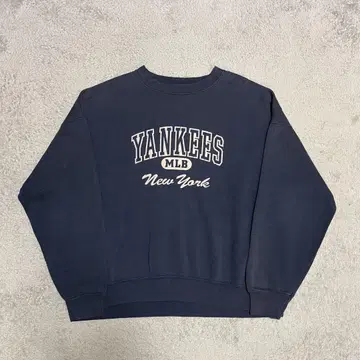 90s Lee vintage sweat 퍼플네이비 페이드