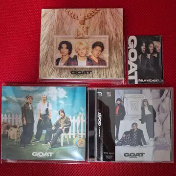 GOAT Number_i CD + Blu-ray 3 형태