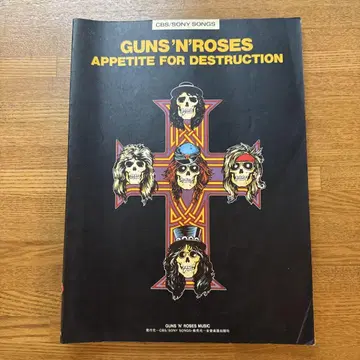 GUNS'N ROSES APPETITE FOR DESTRUCTION