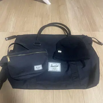 허쉘 서플라이 백 2점 니트 모자