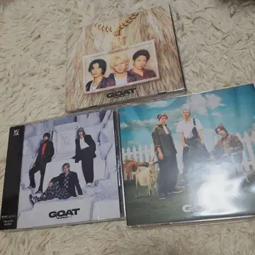 새상품 Number_i GOAT CD 3종 세트