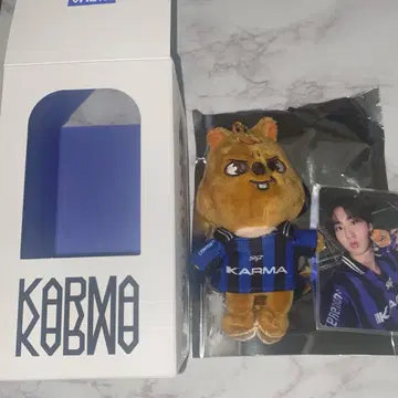 한쿼카 SKZOO 봉제 인형 karma 트레이딩 카드
