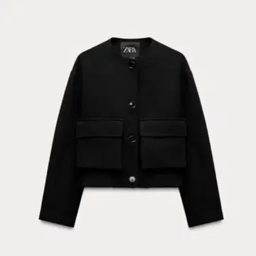 ZARA/자라 점퍼/블루종/봄버 자켓 S/블랙