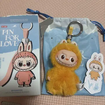 POPMART 러브브 PIN FOR LOVE 봉제 인형 펜던트 Y