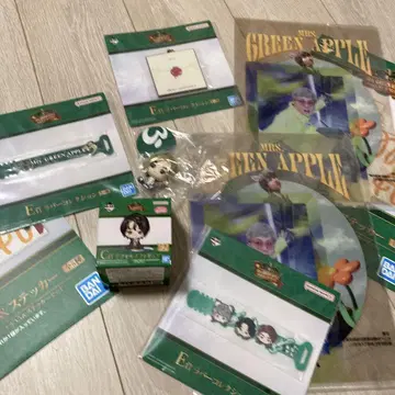 Mrs. GREEN APPLE 1등 복권 6개 세트