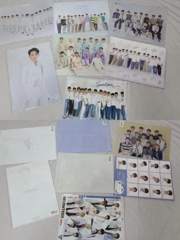 SEVENTEEN 집합 민규 클리어 파일 9장 묶음 판매