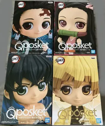 귀멸의 칼날 Qposket 피규어 세트